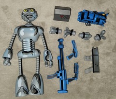 Teenage Mutant Ninja Turtles NECA Fugitoid (Mirage Comics) loose complete